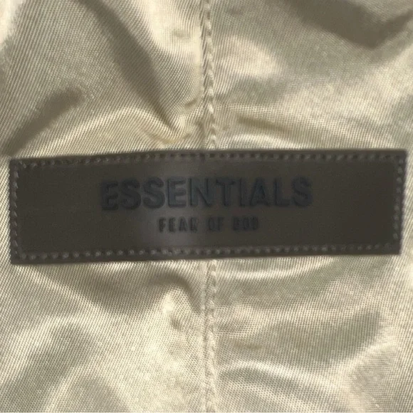 ESSENTIALS FEAR OF GOD ESSENTIALS Unisex Tan Nylon Trousers/Pants | NEW/NWT - Picture 10 of 16